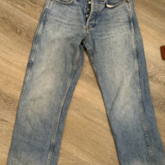 Re/Done High Rise Jeans Size 25 - Picture 4 of 6